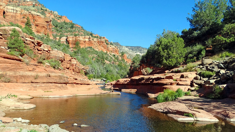 Slide Rock State Park in Oak Creek Canyon