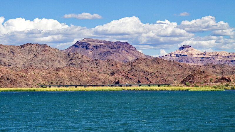 View from Peninsula Trail, Bill Williams River National Wildlife Refuge