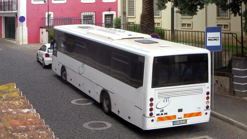 A bus in Angra do Heroismo, Terceira, Azores